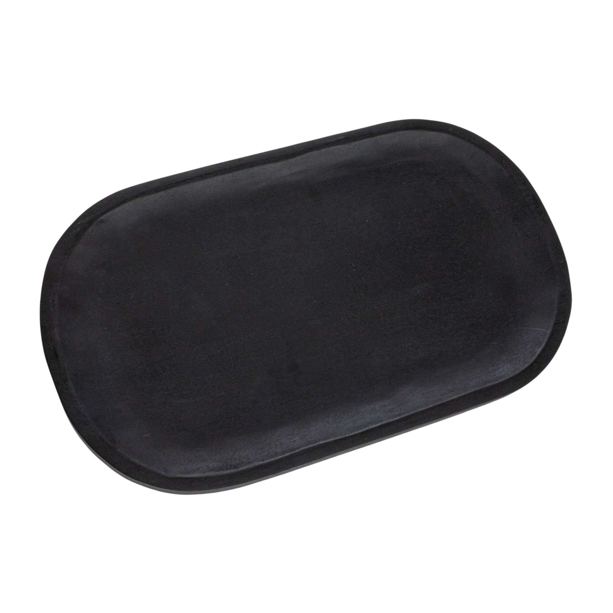Hello Honey® 20" Wide Black Mango Wood Serving Board